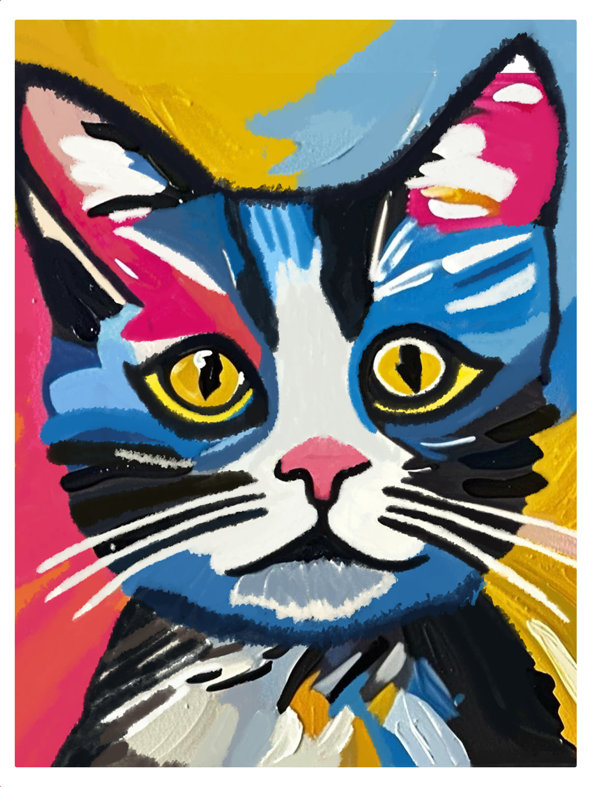 Fierce cat