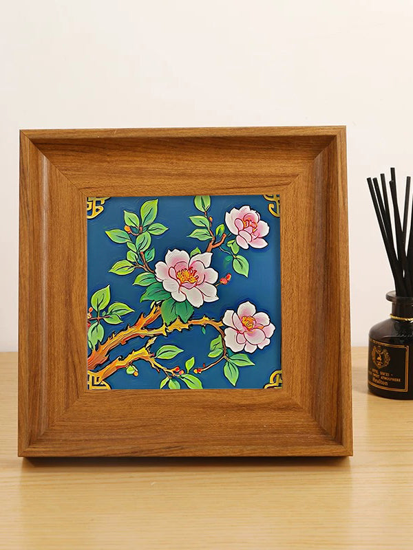 Camellia blooms