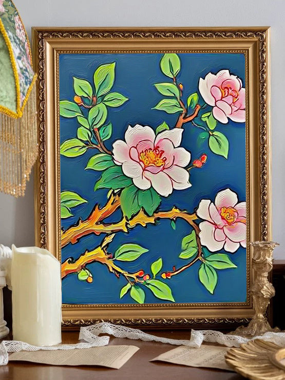 Camellia blooms