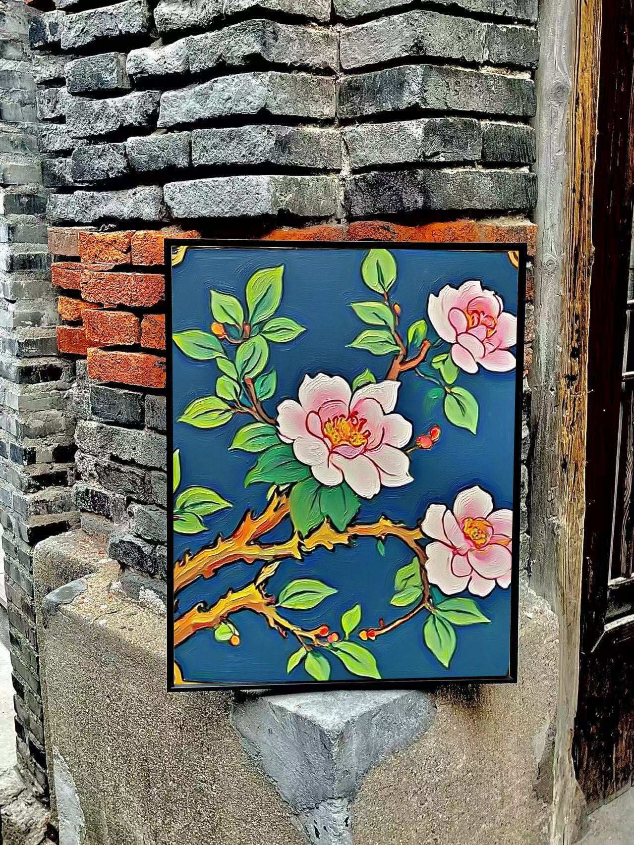 Camellia blooms